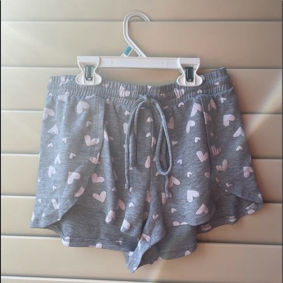 Pj shorts with hearts!